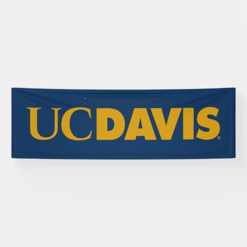 UC Davis Wordmark Banner