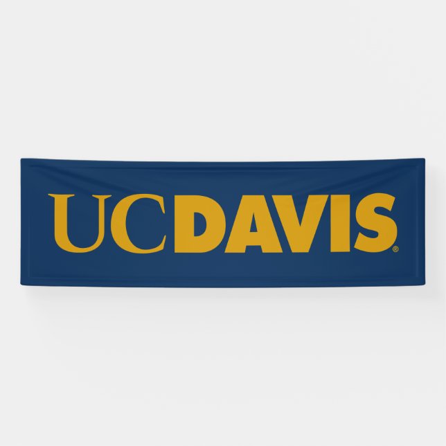 UC Davis Wordmark Banner (Horizontal)