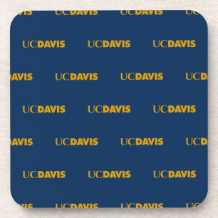 UC Davis Wordmark Beverage Coaster