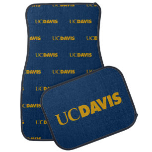 UC Davis Wordmark Car Floor Mat