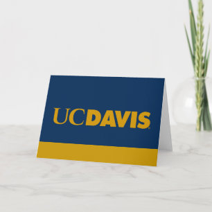 UC Davis Wordmark Card