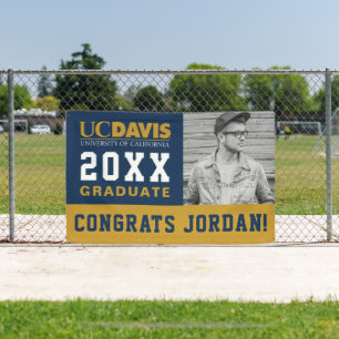 UC Davis Wordmark   Congrats Grad Banner