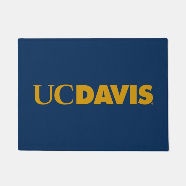 UC Davis Wordmark Doormat (Front)