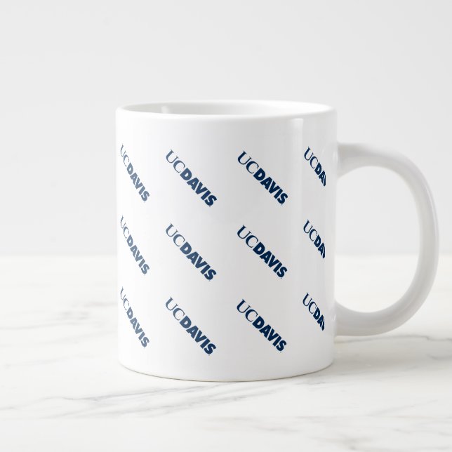 UC Davis Wordmark Giant Coffee Mug (Right)