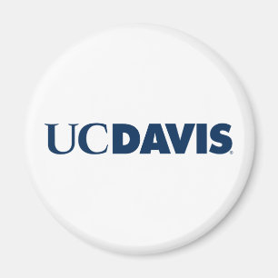 UC Davis Wordmark Magnet
