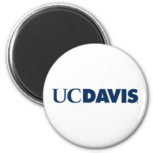 UC Davis Wordmark Magnet