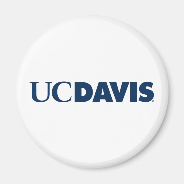 UC Davis Wordmark Magnet (Front)