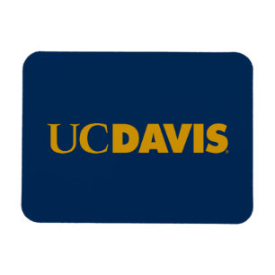 UC Davis Wordmark Magnet