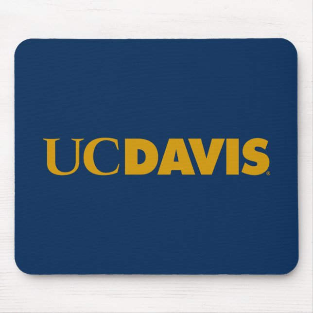 UC Davis Wordmark Mouse Pad (Front)