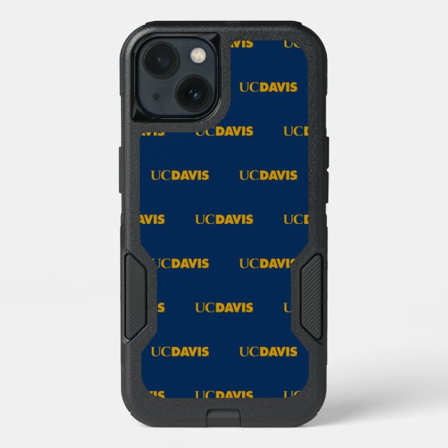 UC Davis Wordmark Otterbox iPhone Case (Back)