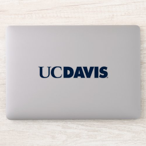 UC Davis Wordmark Sticker