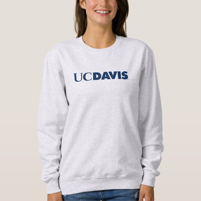 UC Davis Wordmark Sweatshirt (Front)