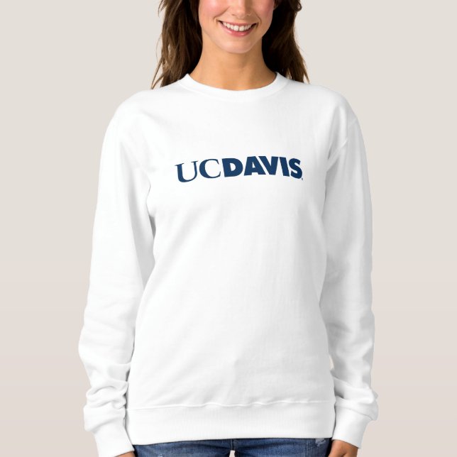 UC Davis Wordmark Sweatshirt (Front)