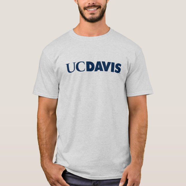 UC Davis Wordmark T-Shirt (Front)