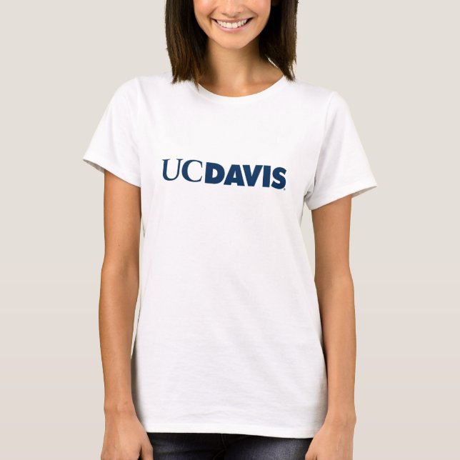 UC Davis Wordmark T-Shirt (Front)