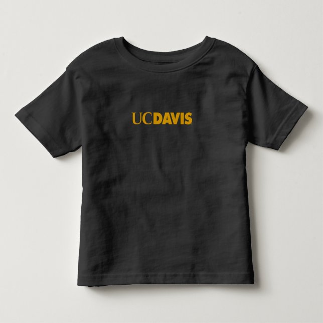 UC Davis Wordmark Toddler T-shirt (Front)