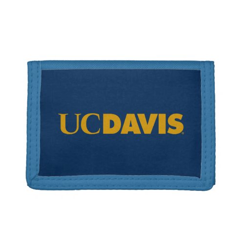 UC Davis Wordmark Trifold Wallet