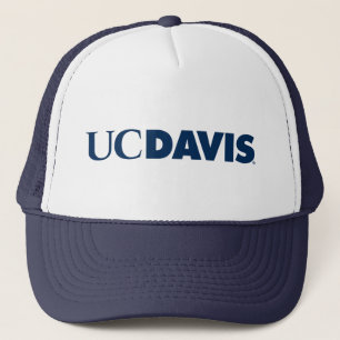 UC Davis Wordmark Trucker Hat
