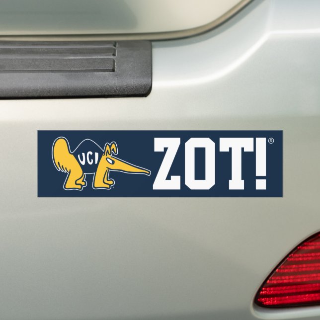 UC Irvine | UCI Anteaters Bumper Sticker (On Car)