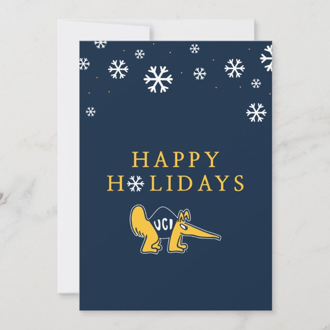 UC Irvine | UCI Anteaters Holiday Card (Front)
