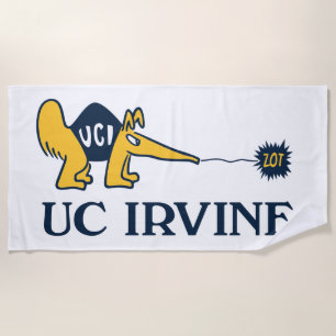 UC Irvine UCI Anteaters Zot! Beach Towel