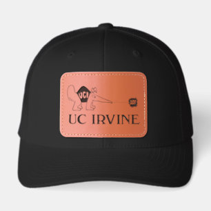 UC Irvine UCI Anteaters Zot! Leather Patch Hat
