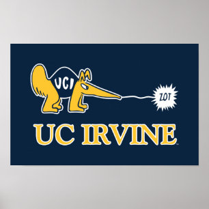 UC Irvine UCI Anteaters Zot! Poster