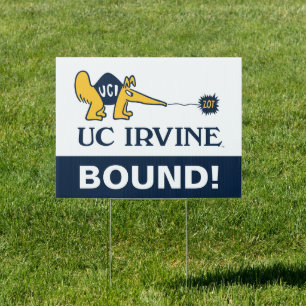 UC Irvine UCI Anteaters Zot! Sign