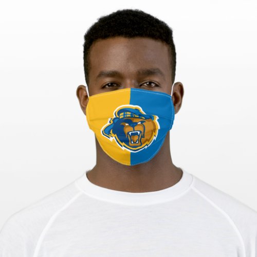 UC Riverside Highlanders Color Block Adult Cloth Face Mask