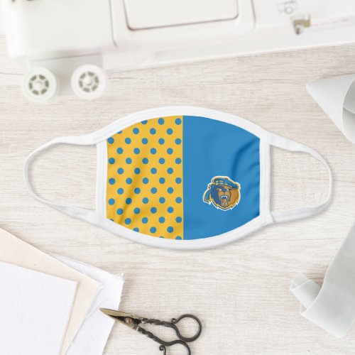 UC Riverside Highlanders Polka Dots Face Mask