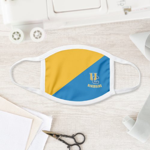 UC Riverside Logo Color Block Face Mask