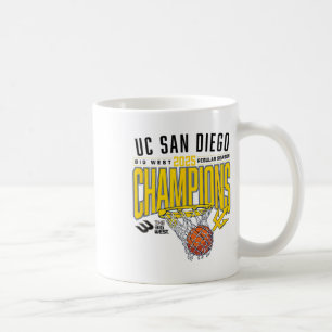 Uc San Diego Tretons 2025 Regular Season Basketbal Coffee Mug