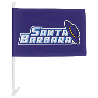 UC Santa Barbara Car Flag