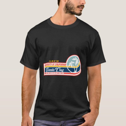 UC Santa Cruz UCSC Classic Surfer Design T_Shirt