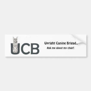 UCB Breeds- German Shepherd- Bumper Sticker