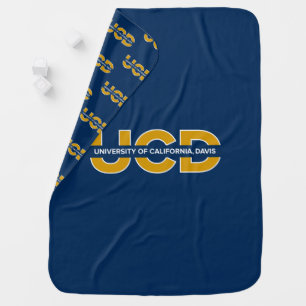 UCD Wordmark Baby Blanket