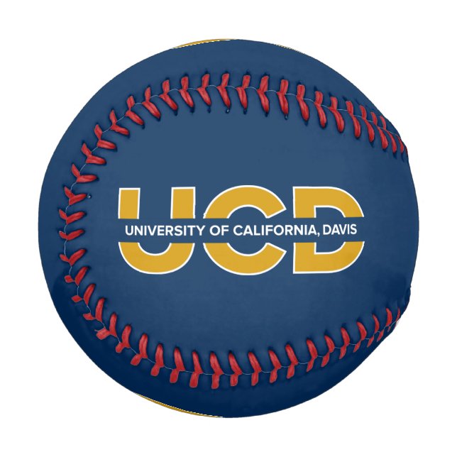 UCD Wordmark Baseball (Front Left)