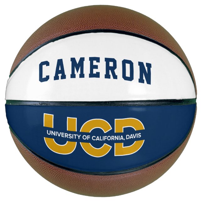 UCD Wordmark Basketball (Front)