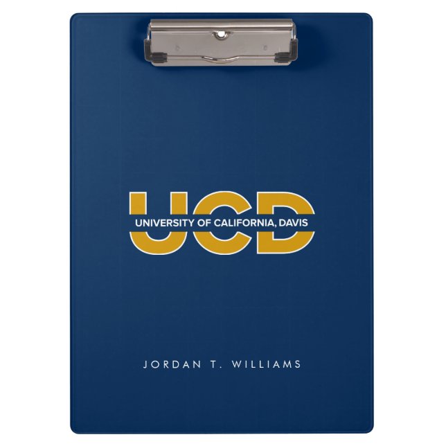 UCD Wordmark Clipboard (Front)