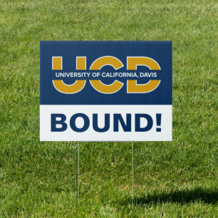 UCD Wordmark College Bound Sign