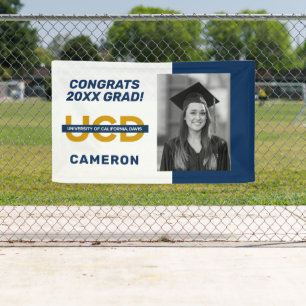 UCD Wordmark Congrats Grad Banner