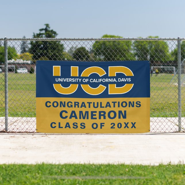 UCD Wordmark | Congratulations Graduate Banner (Insitu)