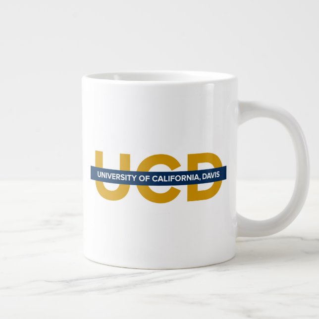 UCD Wordmark Giant Coffee Mug (Right)