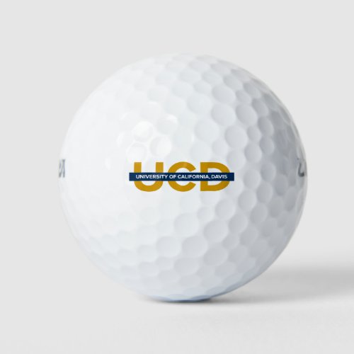 UCD Wordmark Golf Balls