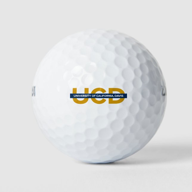 UCD Wordmark Golf Balls (Front)