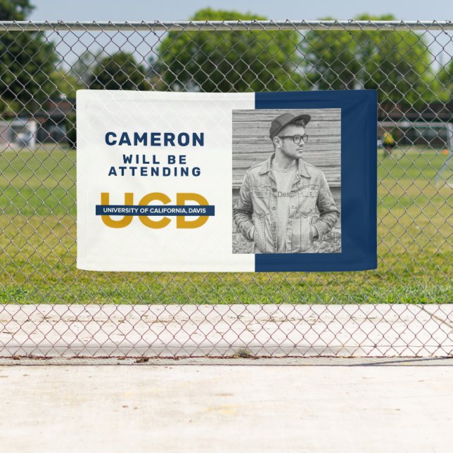 UCD Wordmark | Graduate Will Be Attending Banner (Insitu)