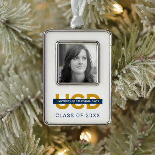 UCD Wordmark   Graduation Christmas Ornament