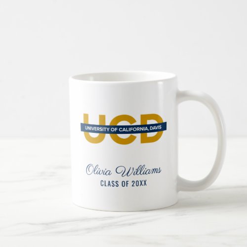 UCD Wordmark  Graduation Coffee Mug