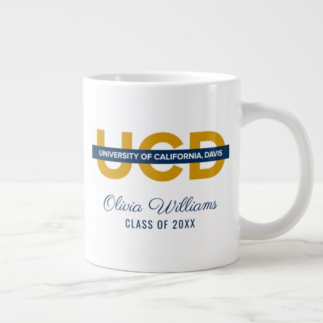 UCD Wordmark | Graduation Giant Coffee Mug (Right)