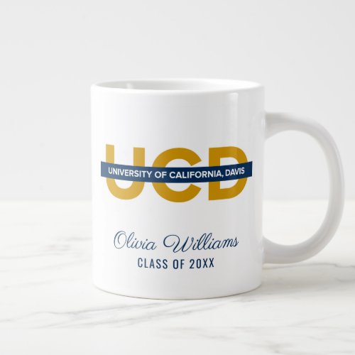 UCD Wordmark  Graduation Giant Coffee Mug